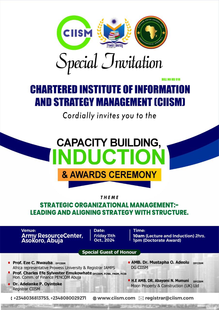 Chartered Institute of Information and Strategy Management