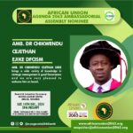 AFRICAN UNION AGENDA 2023 AMBASSADORIAL HONOURS THROUGH CIISM